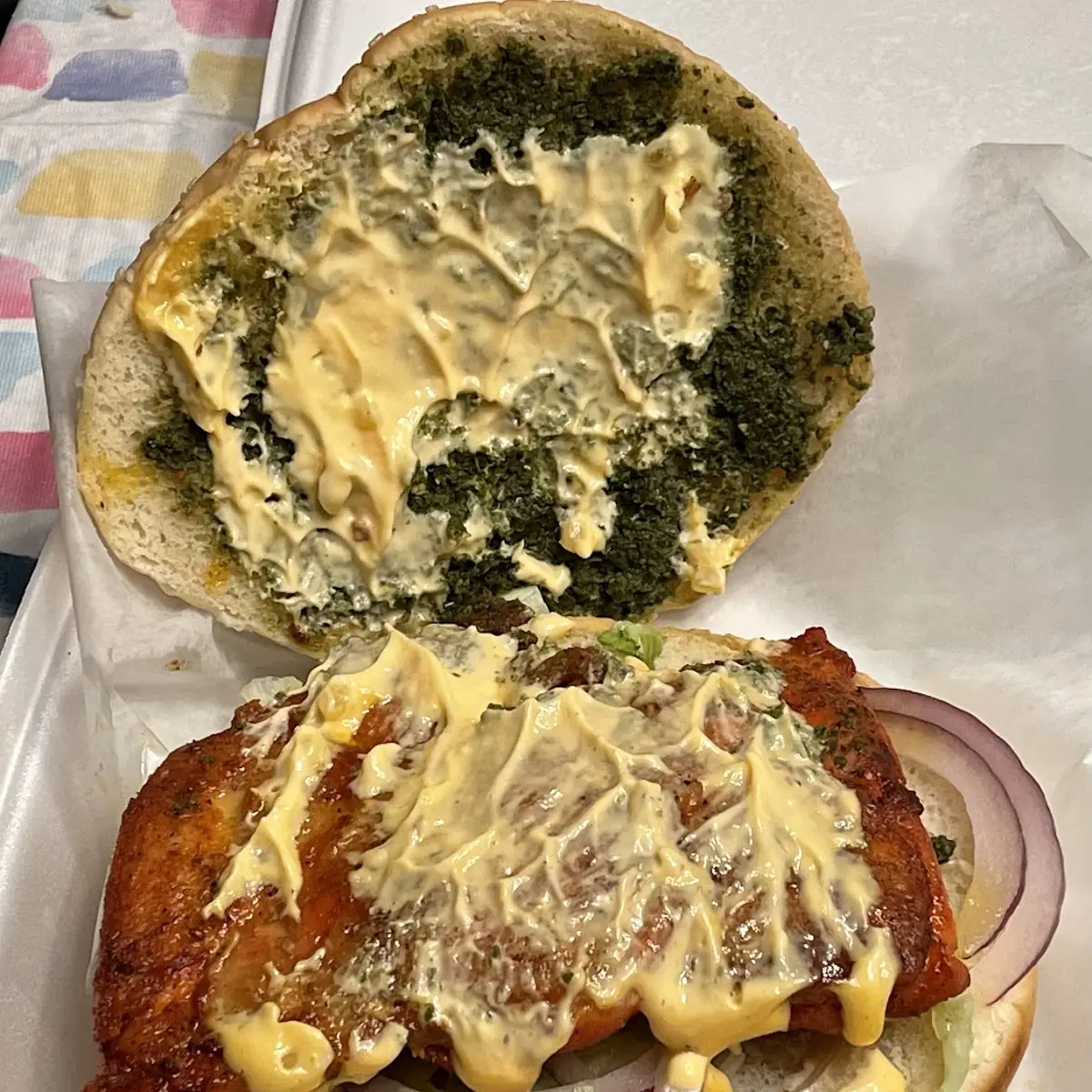 Chicken Tikka Sandwich