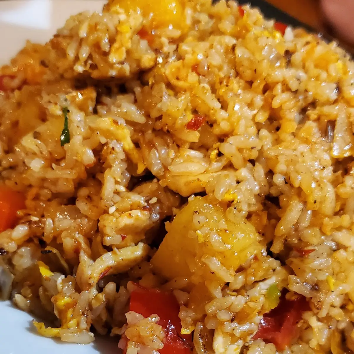 Pineapple Fried Rice with Chicken