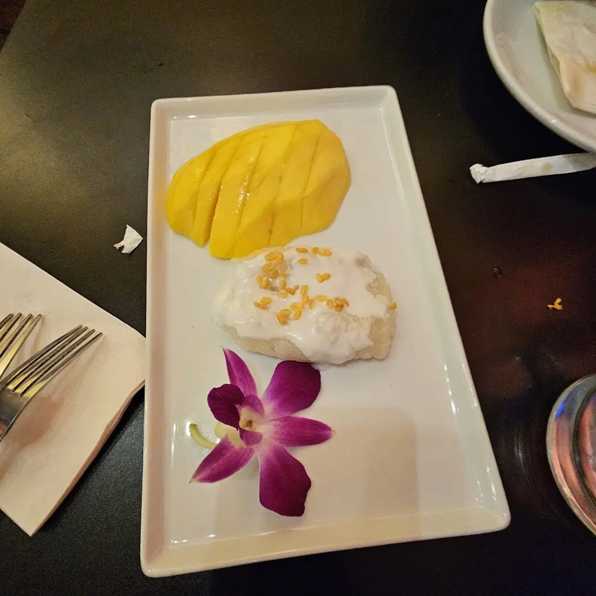 Sweet Sticky Rice with Mango