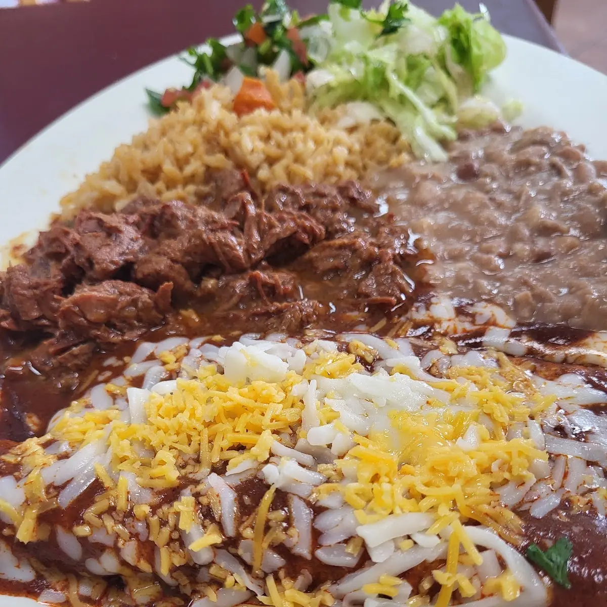 Enchilada Plate