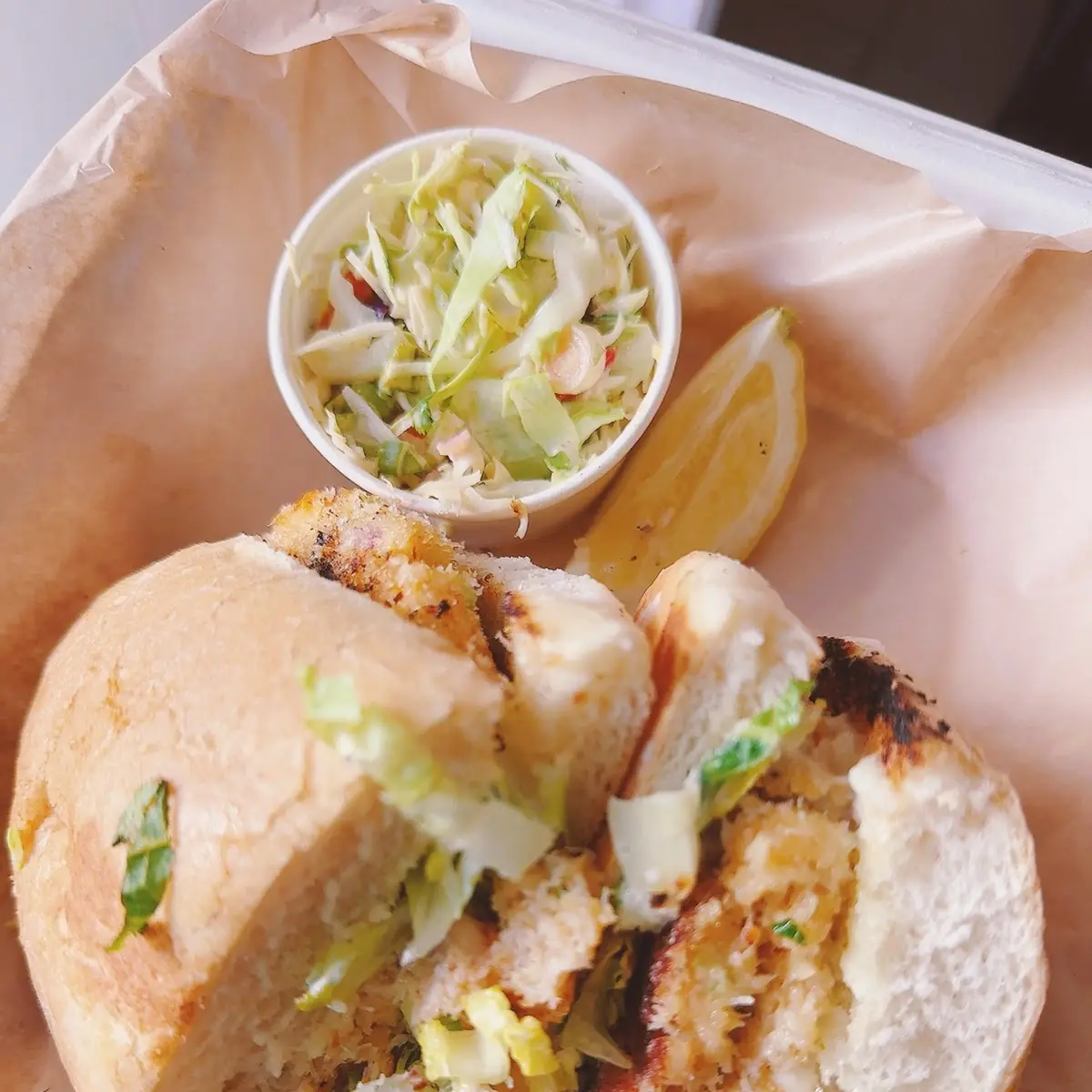 Crab Cake Sandwich