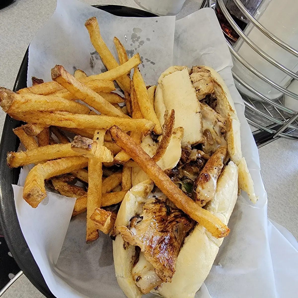 Chicken Philly Sandwich