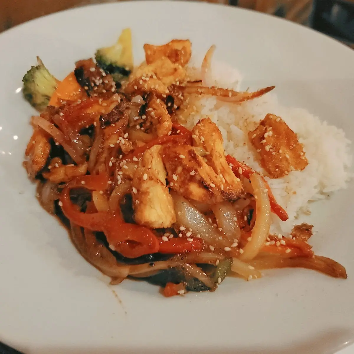 Spicy Chicken Rice Bowl