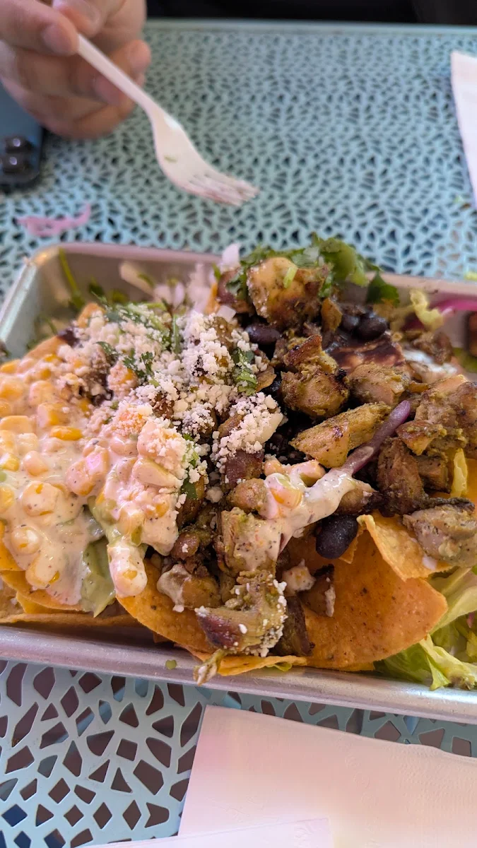 Cilantro Lime Chicken Nachos