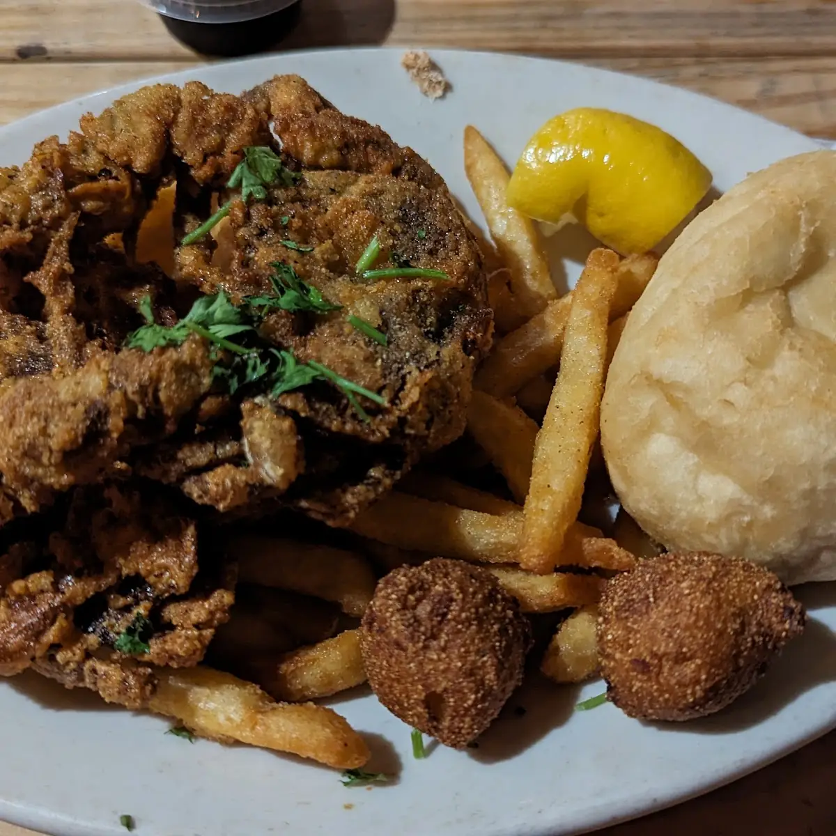 Soft Shell Crab Platter