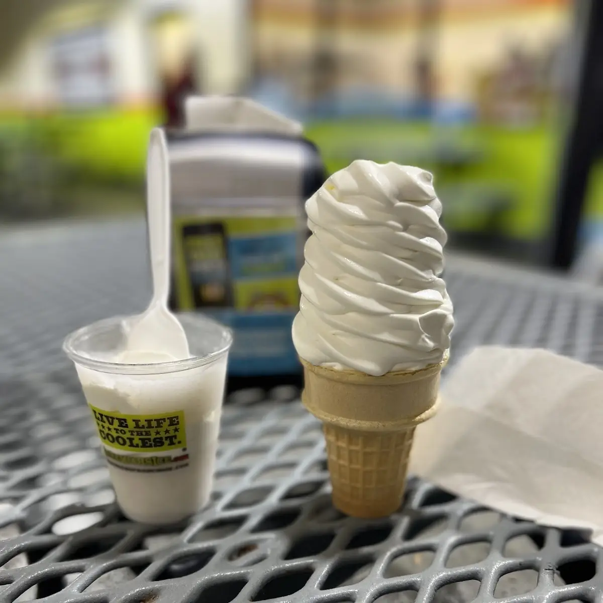 Vanilla Cone