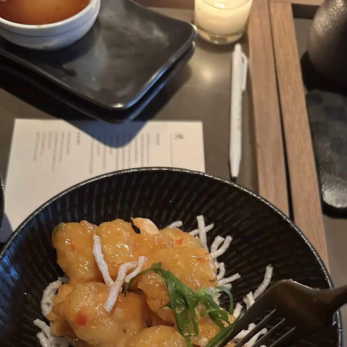 Spicy Shrimp Tempura