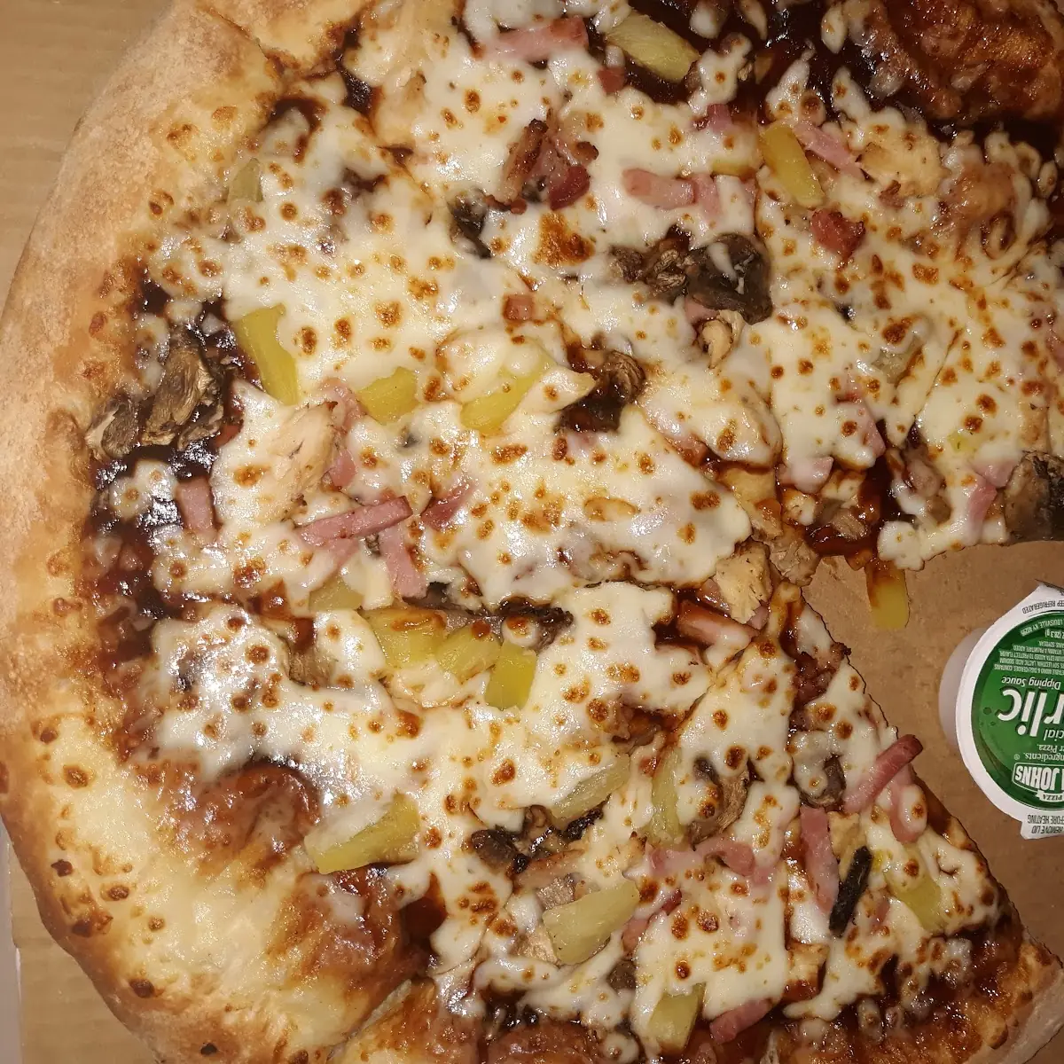 Hawaiian BBQ Pizza