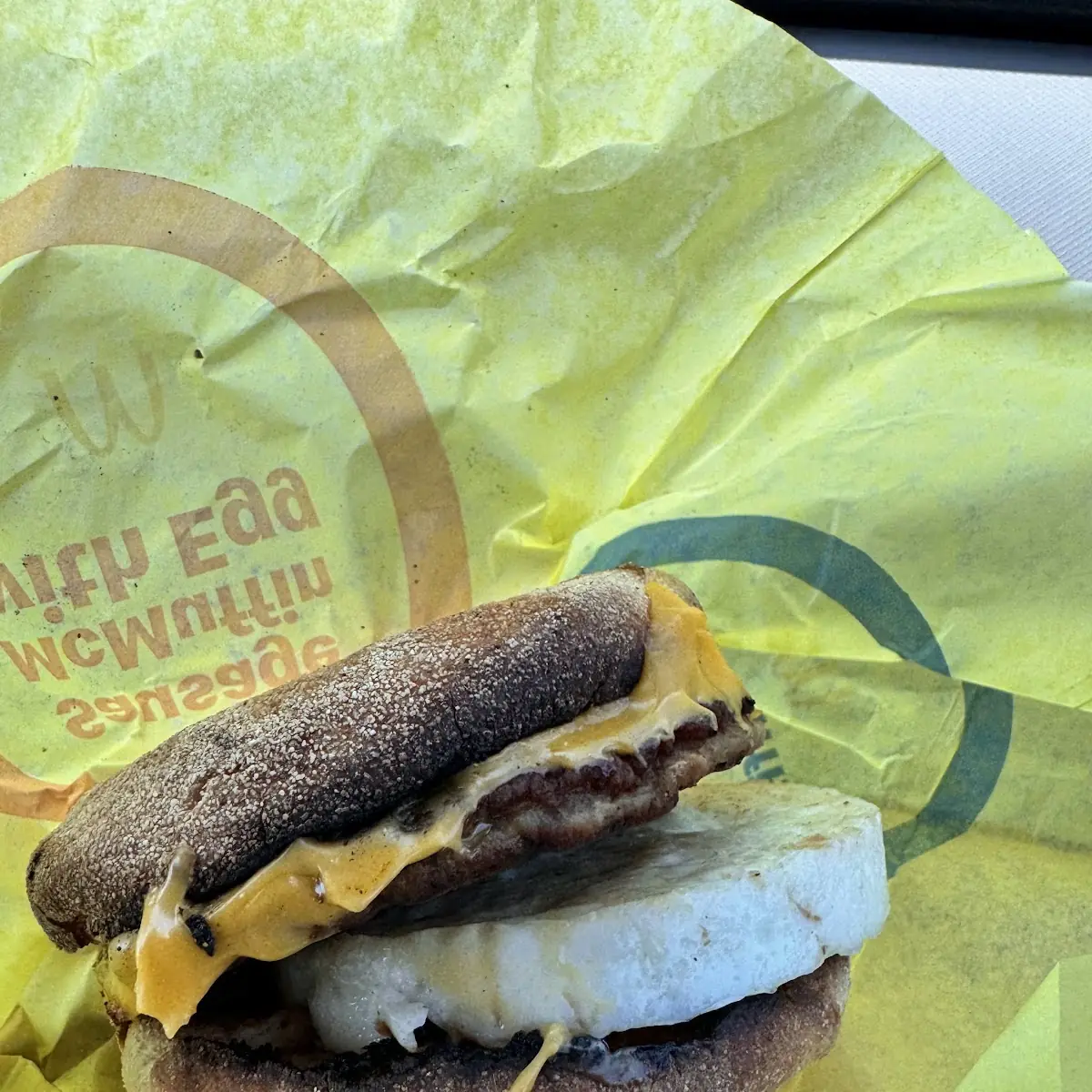 Sausage Egg & Cheese Mcmuffin