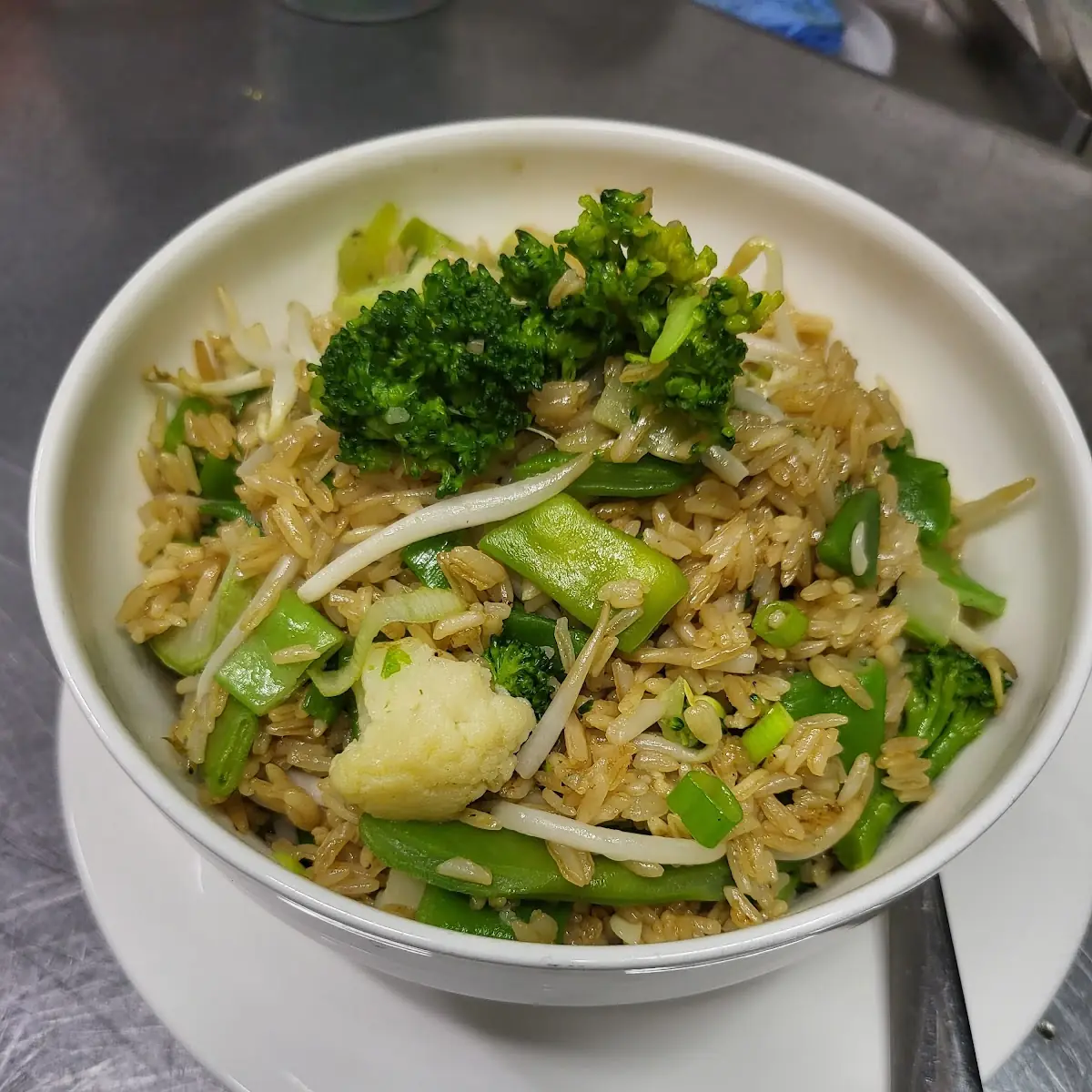 Chaufa Vegetariano Vegetarian Peruvian Style Fried Rice