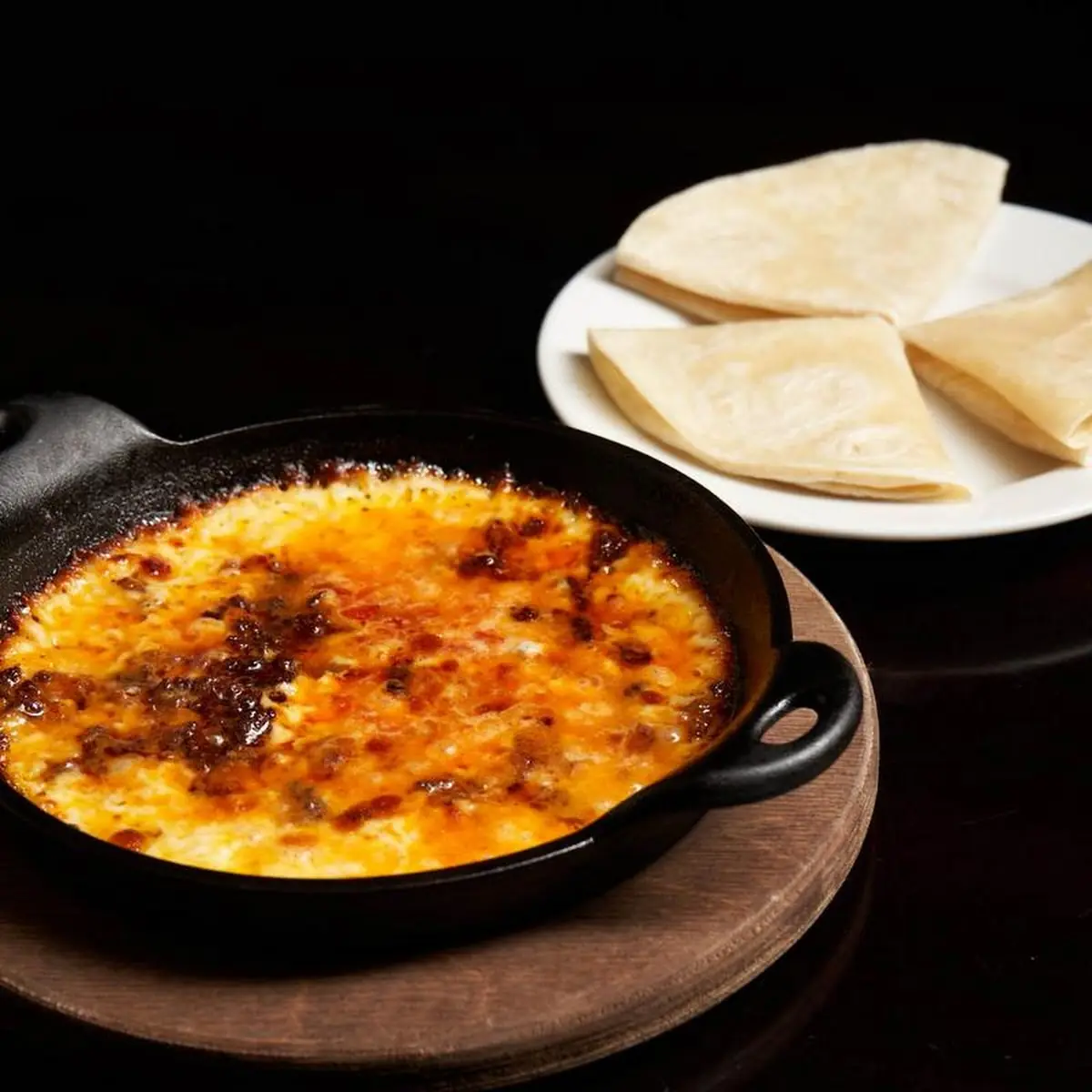 Queso Fundido Melted Cheese