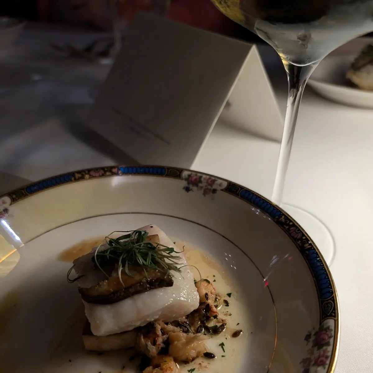 Black Drum and Tofu