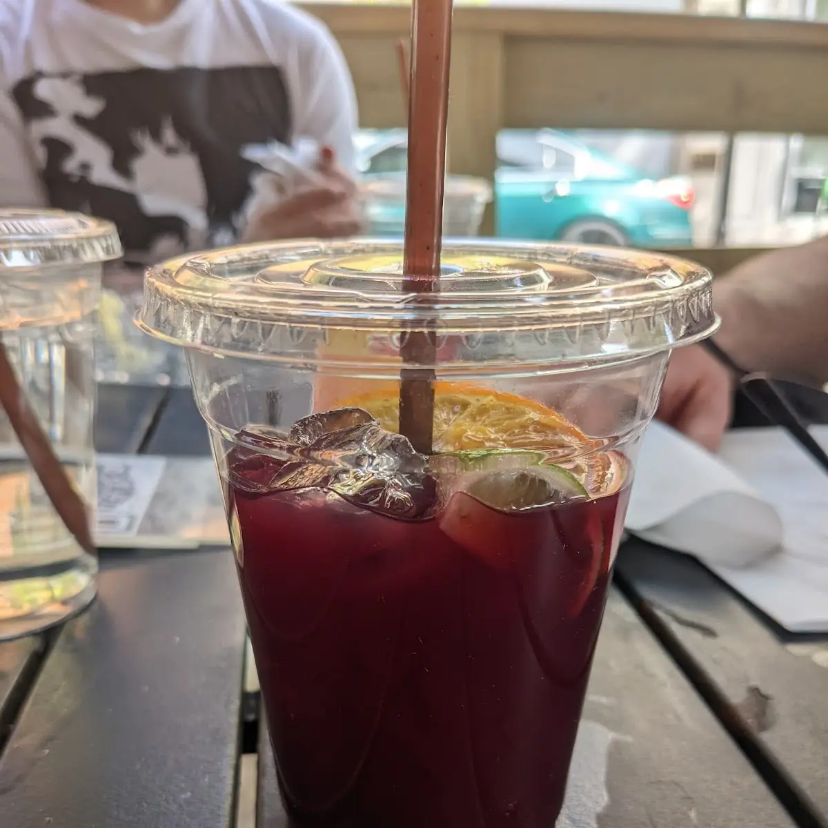 Iced Hibiscus Tea