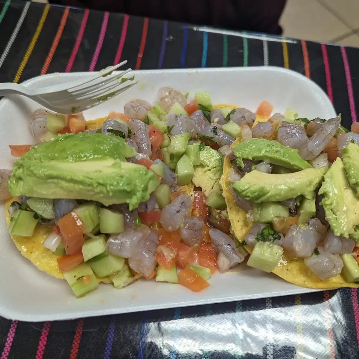 Ceviche Tostada