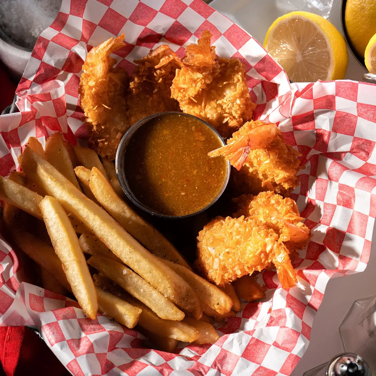 Coconut Shrimp Basket