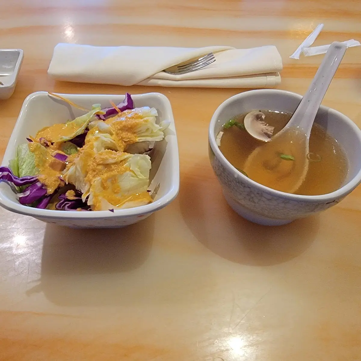 House Salad and House Soup
