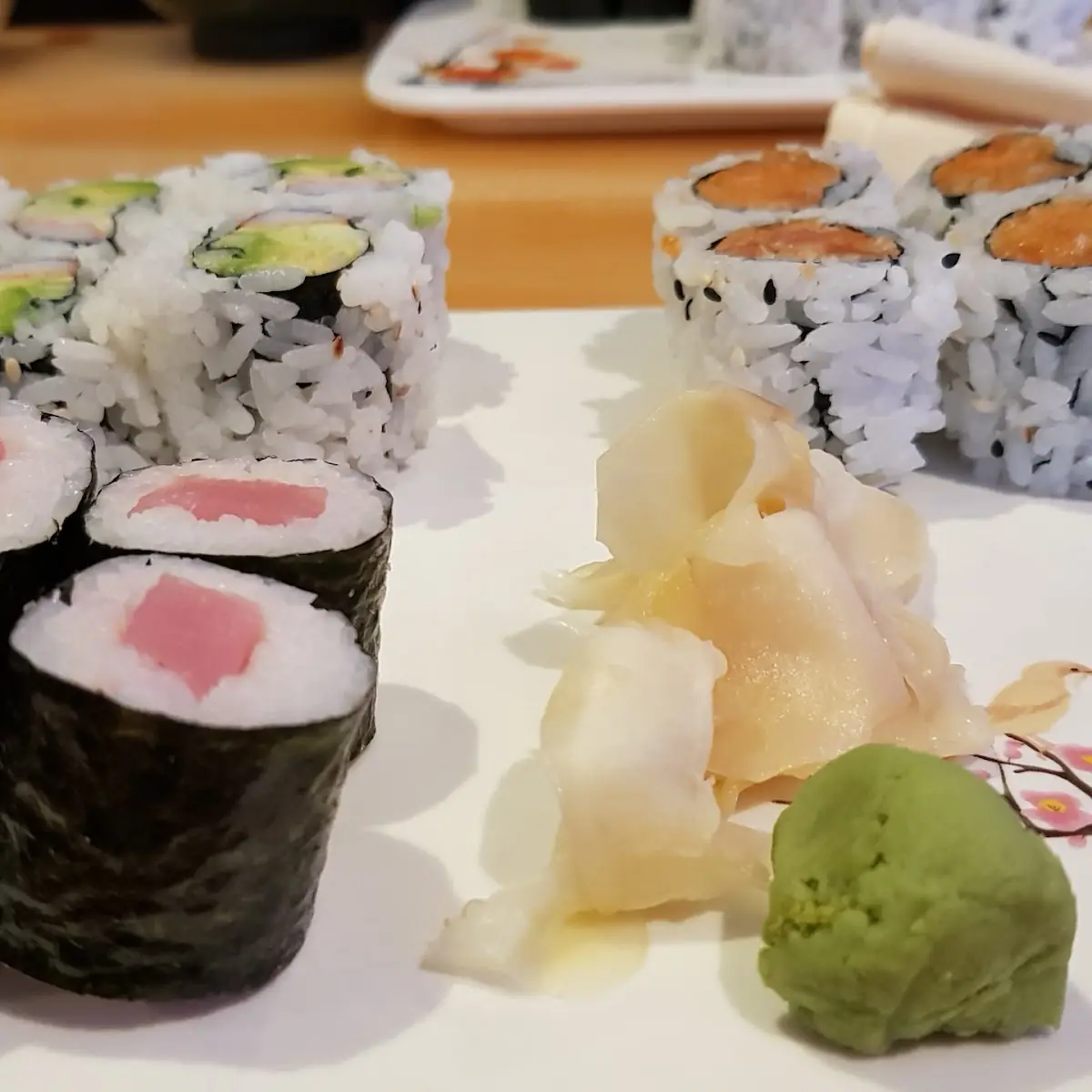 Spicy Salmon Tuna California Roll
