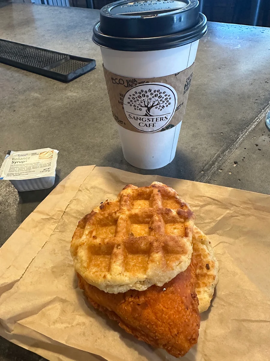 Spicy Chicken Waffle