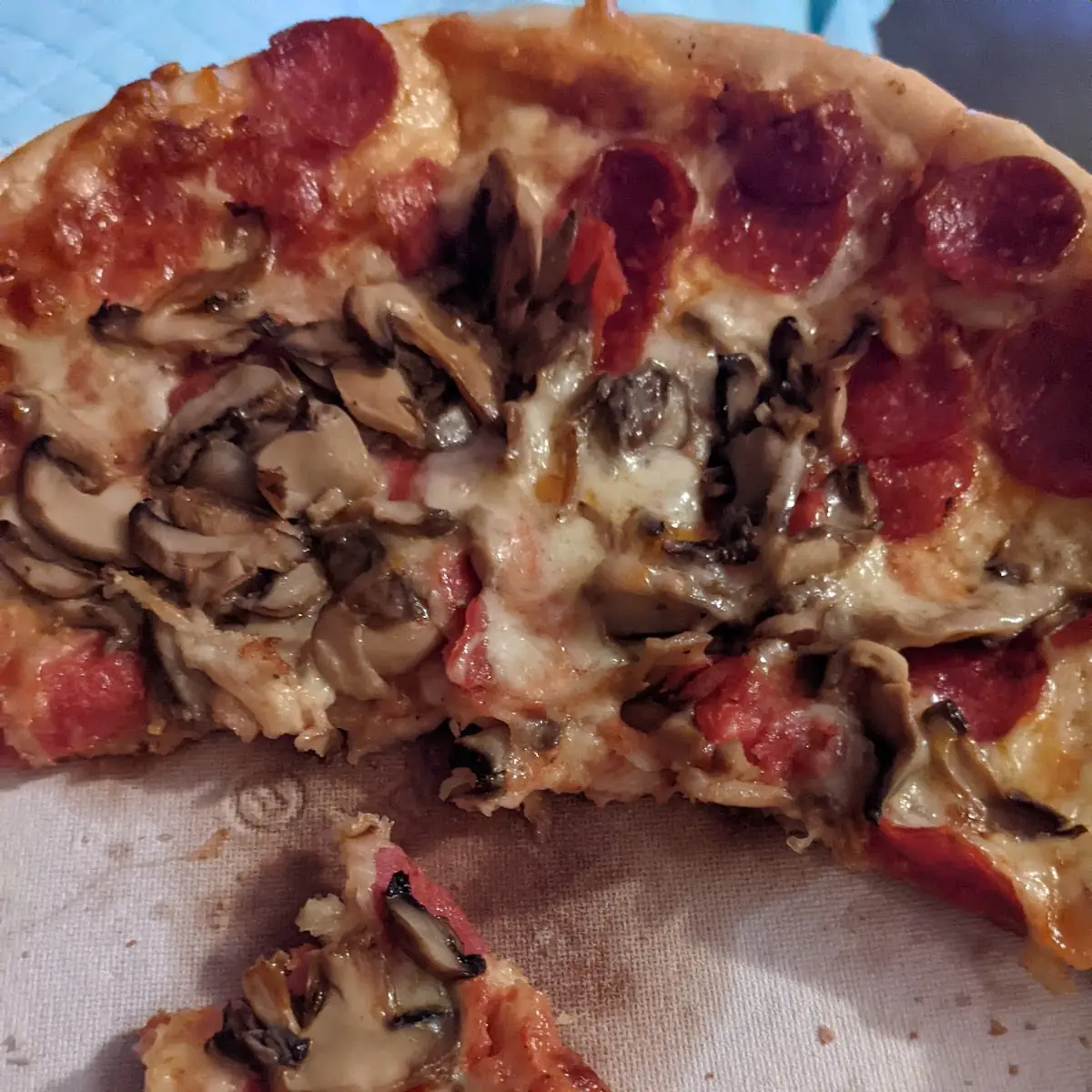 Pepperoni Mushroom Pizza