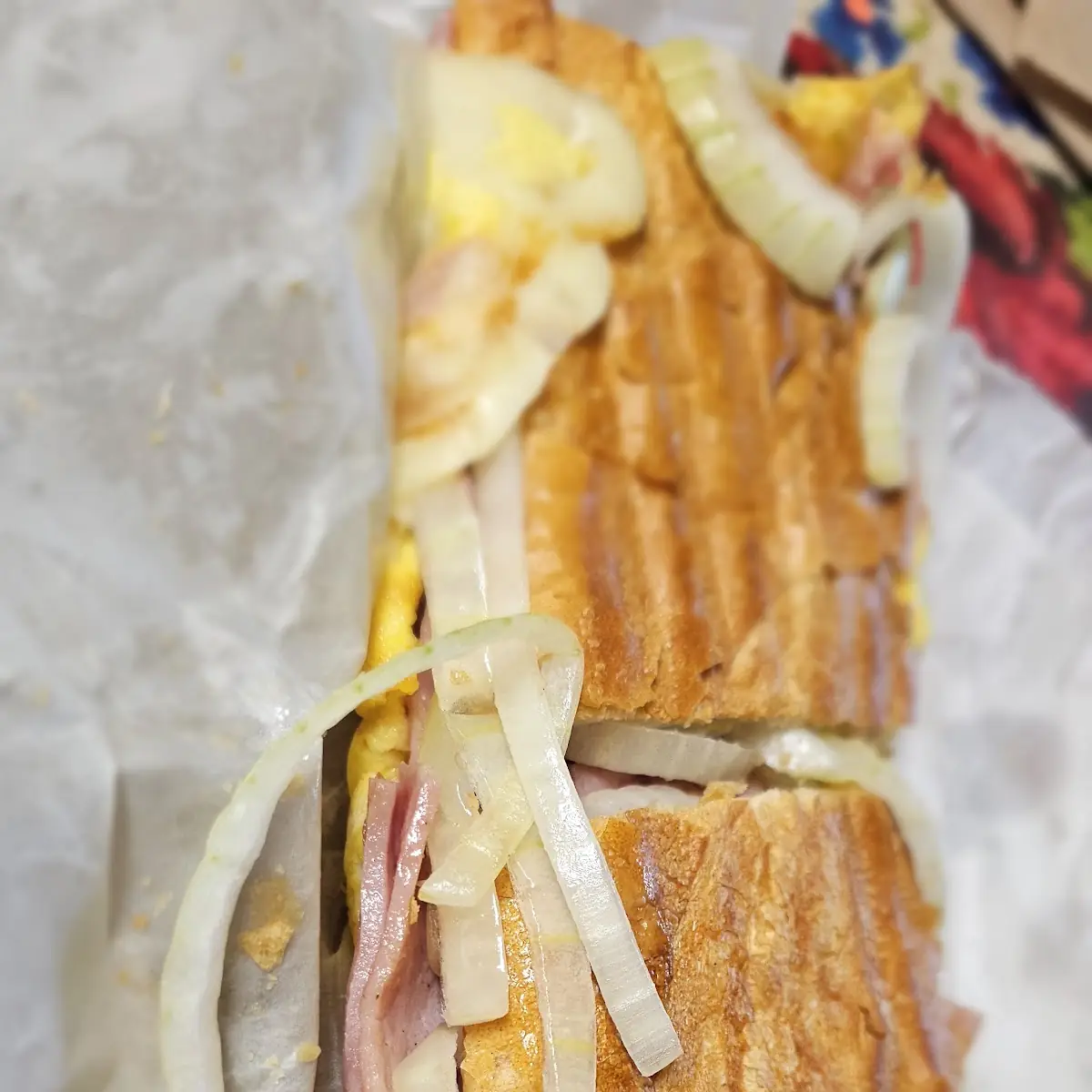 Ham Egg and Sandwich