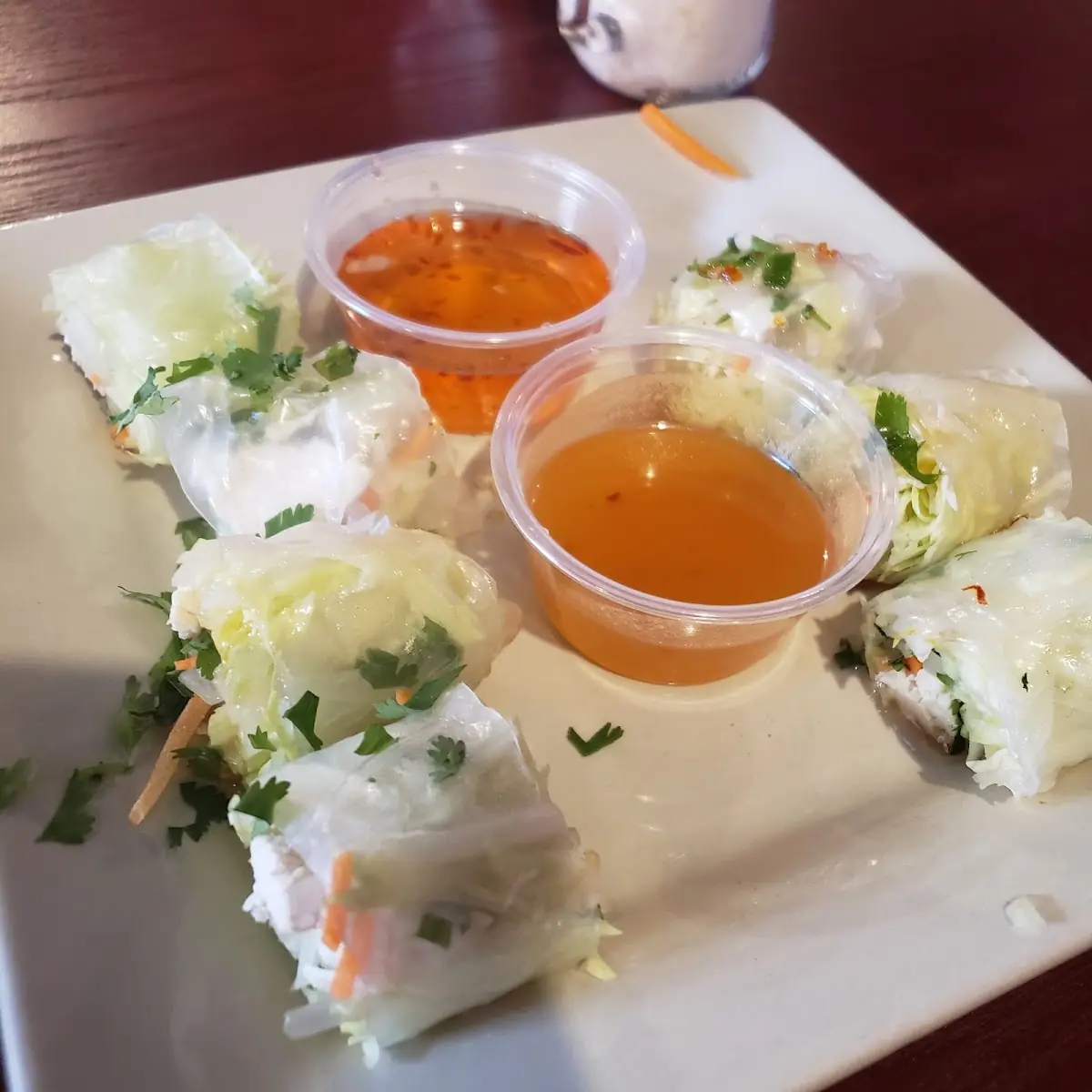 Thai Chicken Wraps