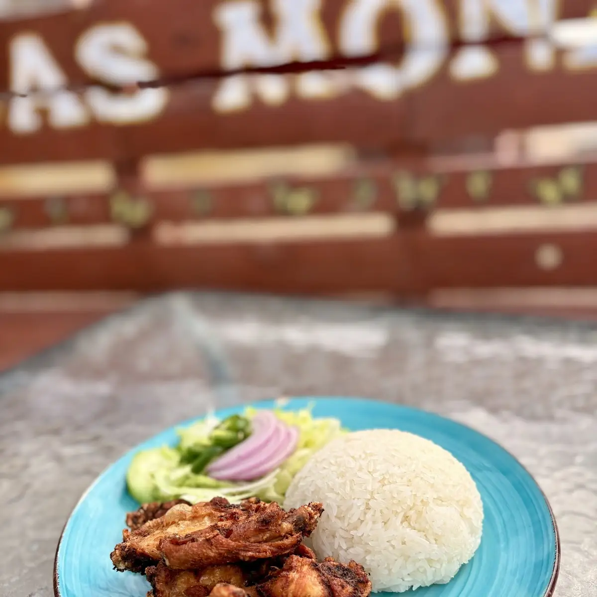 Fried Chicken w Sticky Rice