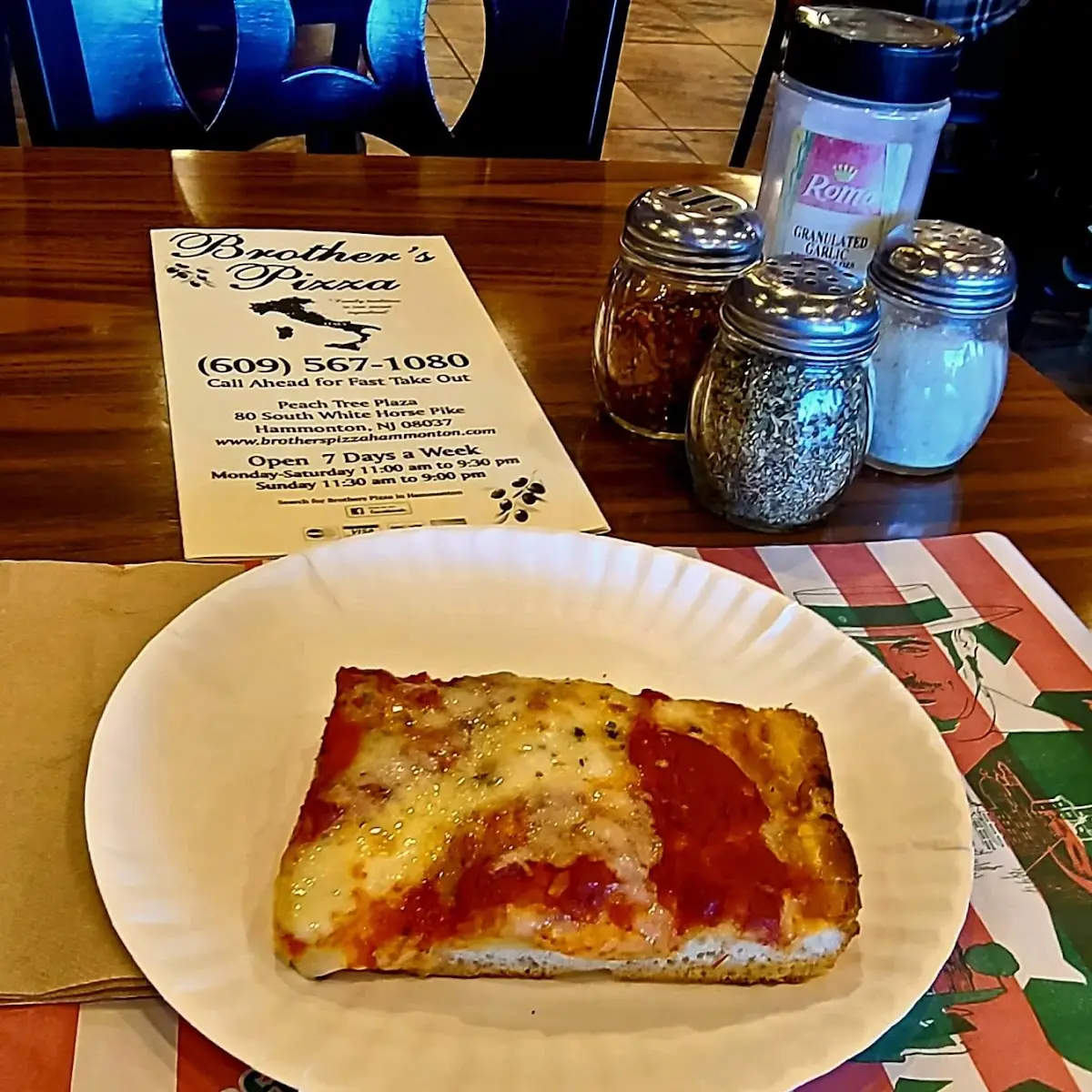 Sicilian Pizza Slice