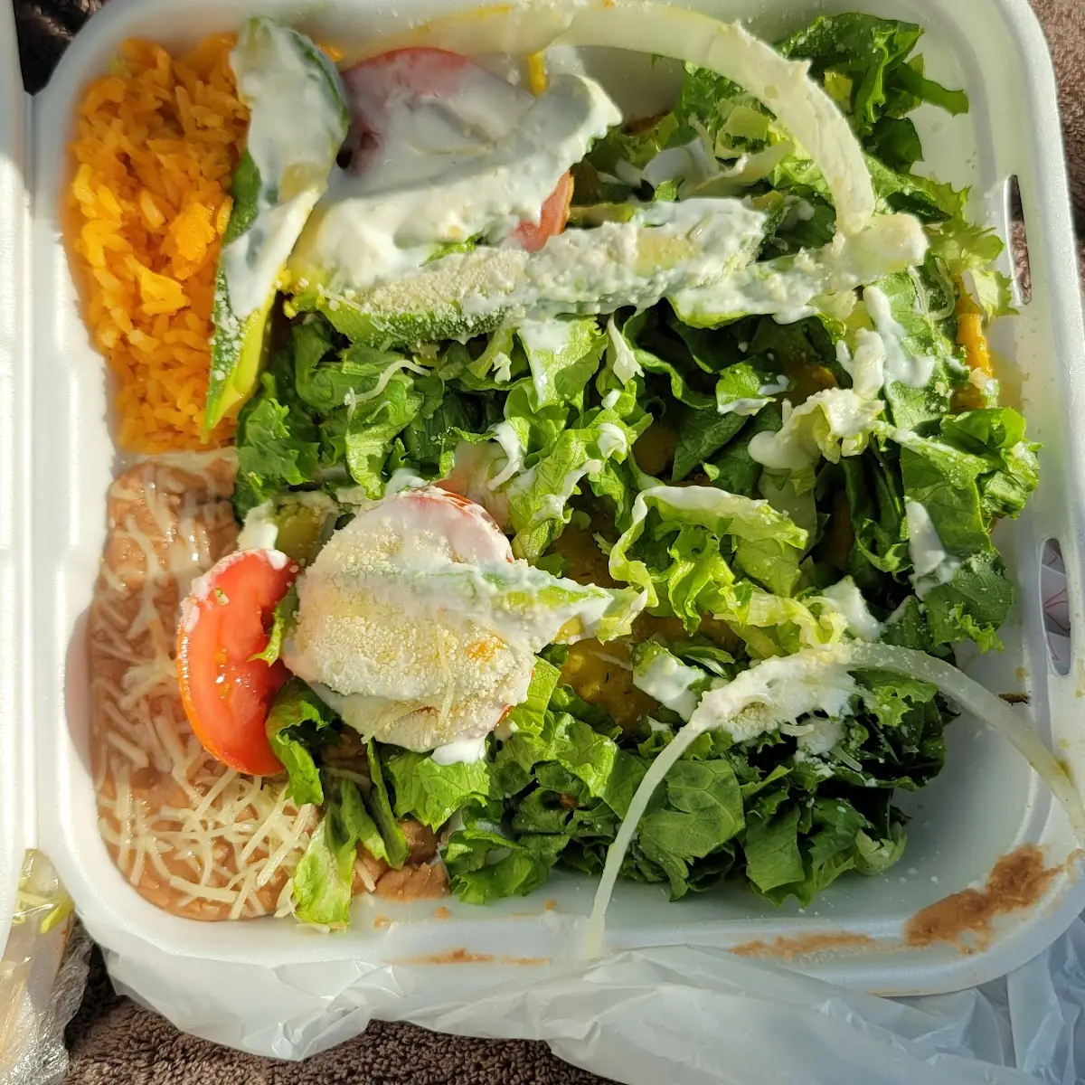 Green Chile Cheese Enchiladas Combo Plate