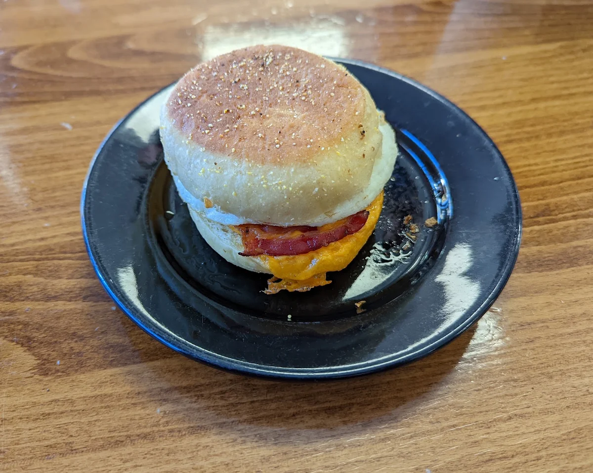 Bacon Egg and Cheese Breakfast Sandwich