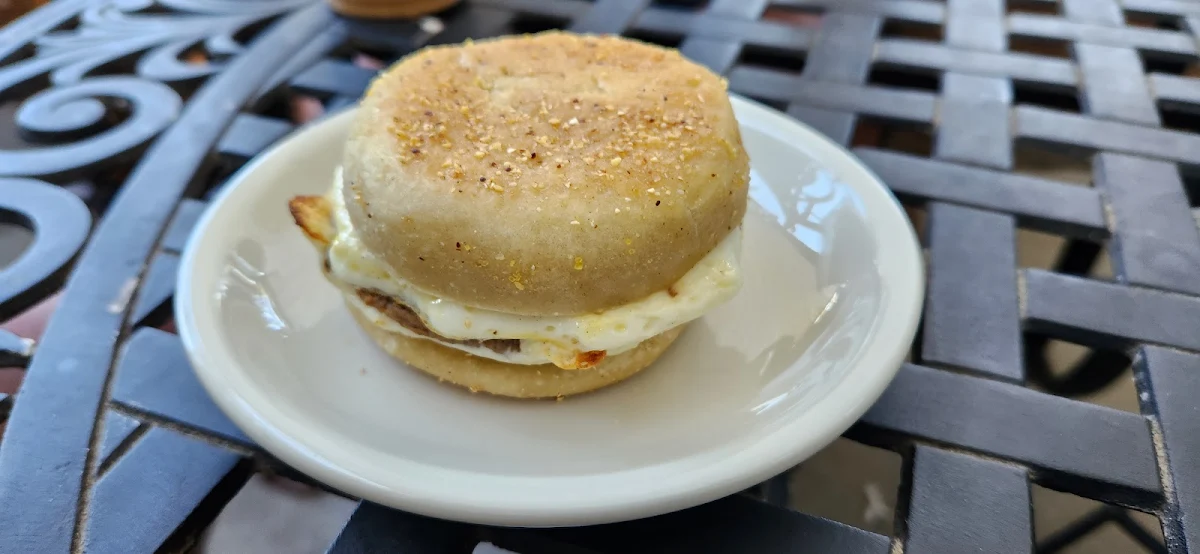 Breakfast Sandwich on English Muffin