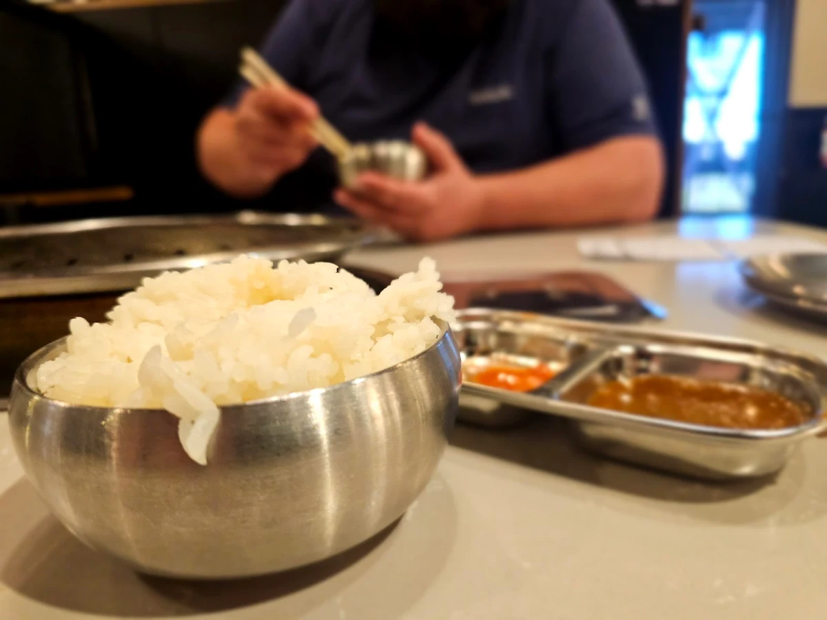 Rice, Gogi Korean BBQ - Sunridge, NE Calgary