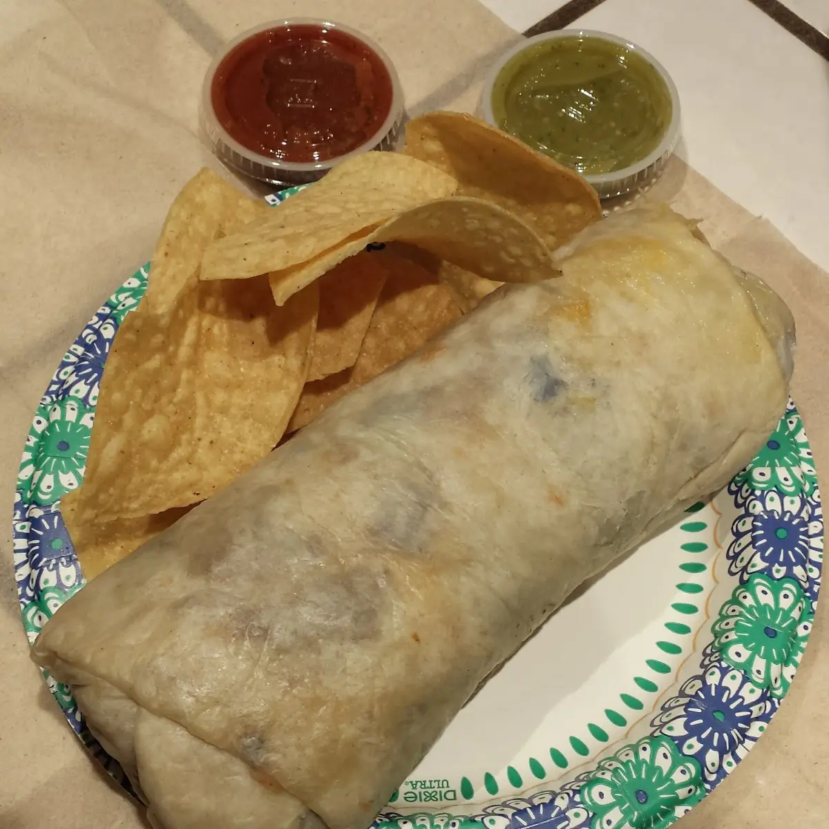 Beef Burrito Dinner