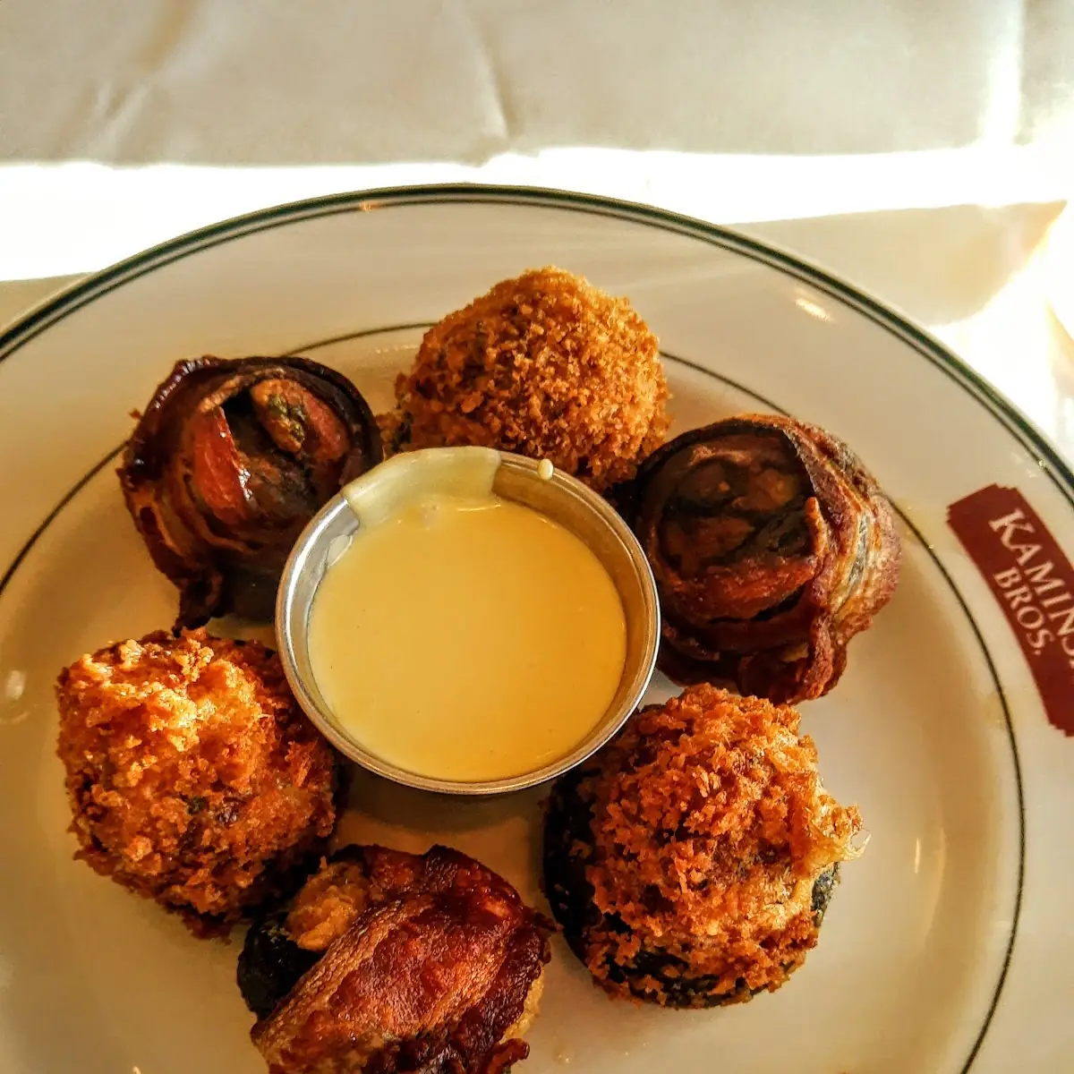 Seafood Stuffed Mushrooms