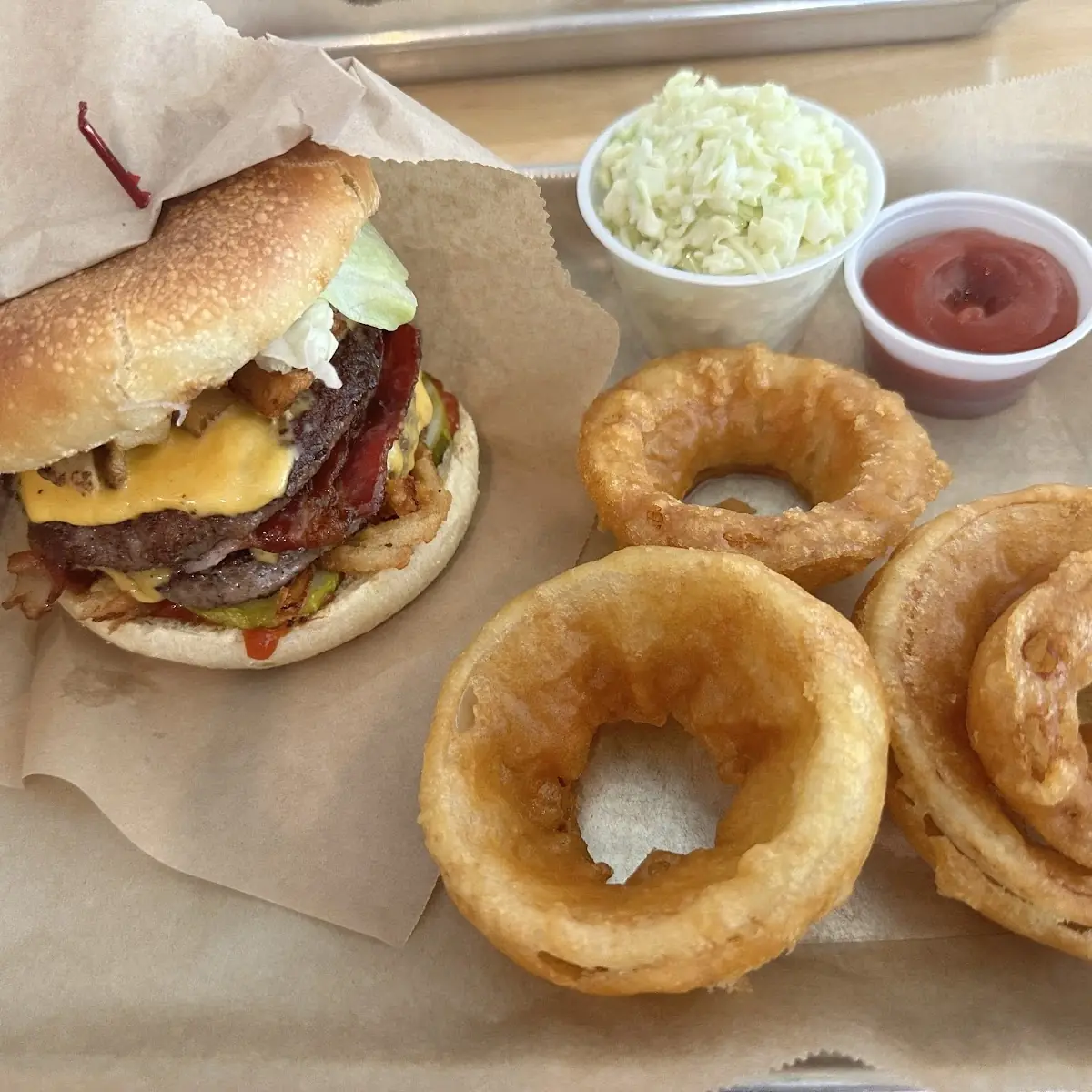 Onion Rings Tempura Style