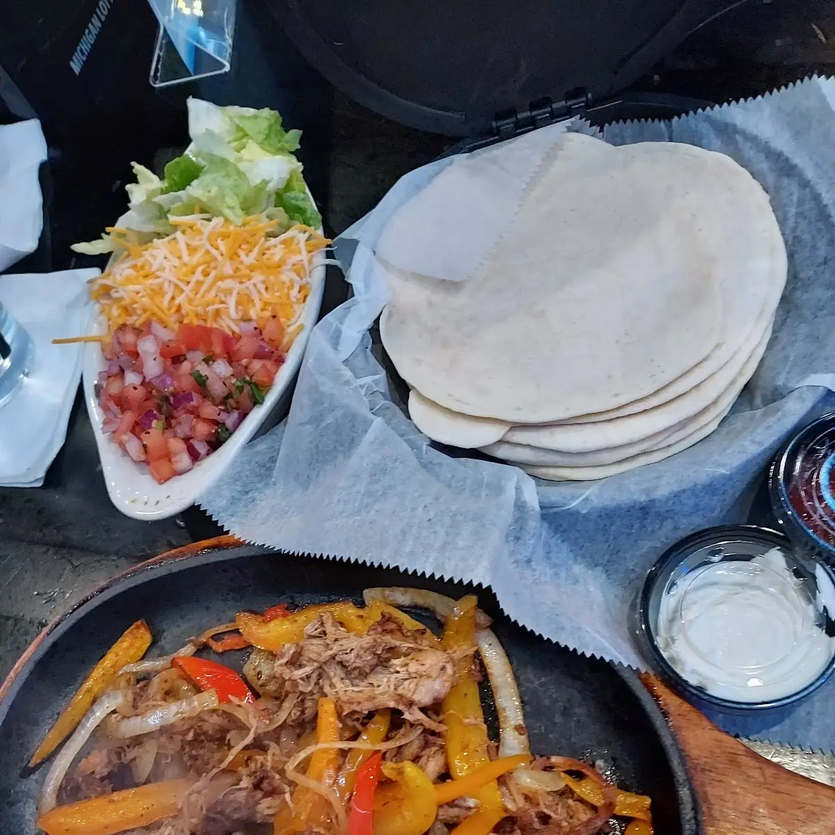 Pulled Pork Fajitas