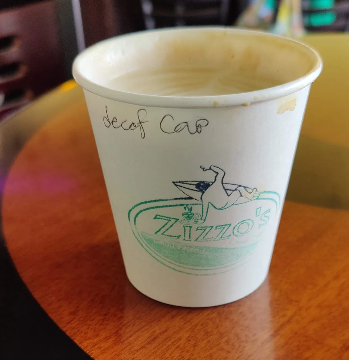 Decaf Cappuccino