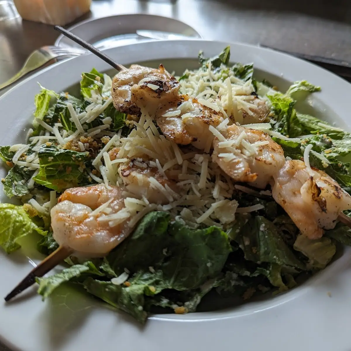 Grilled Shrimp Caesar