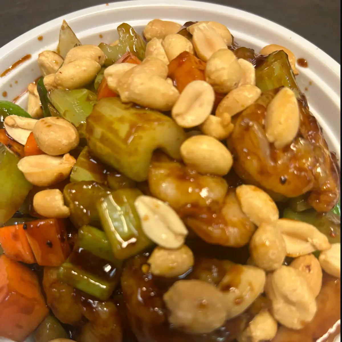 Vegetarian Chicken w Cashew Nuts