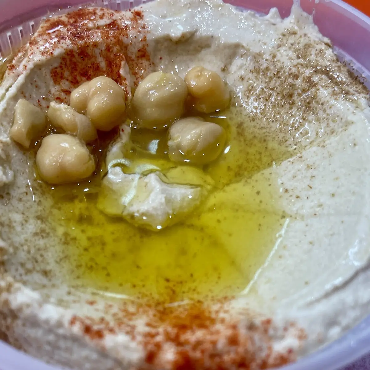 Humus with Olive Oil