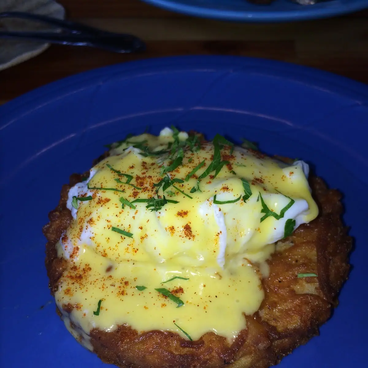 Twin Sisters Eggs Benedict