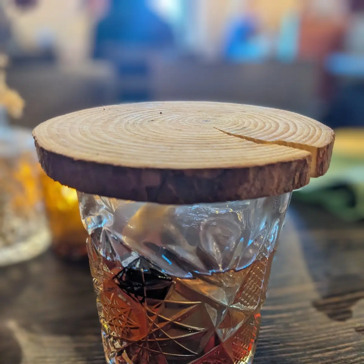 Smoked Old Fashioned