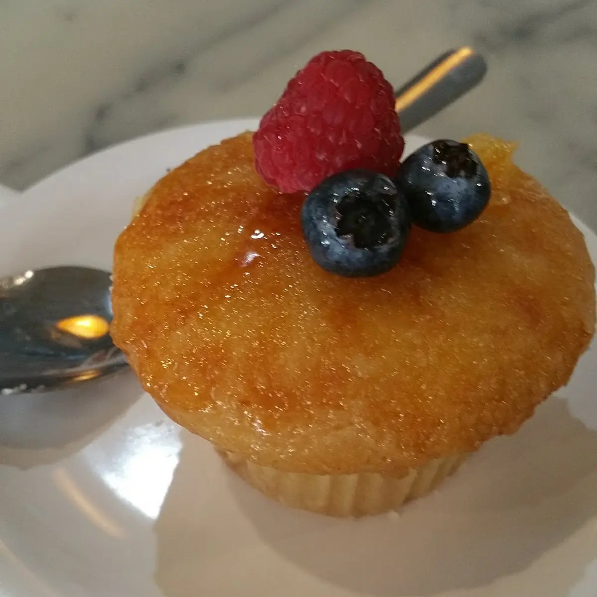Creme Brulee Cupcake