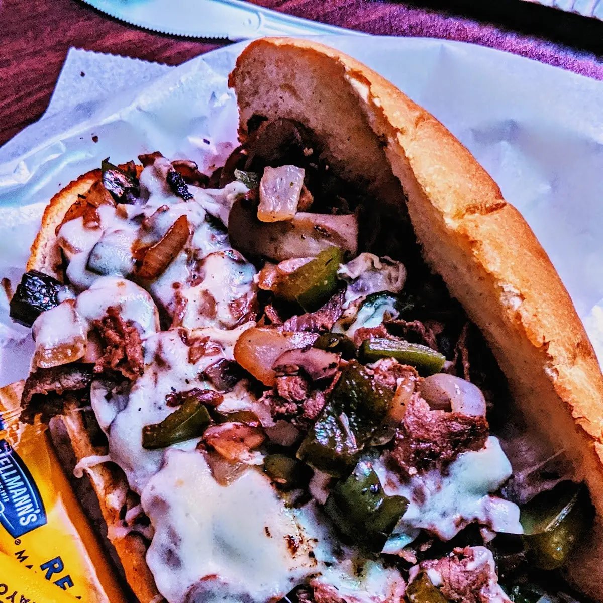 Philly Cheese Steak Sandwich