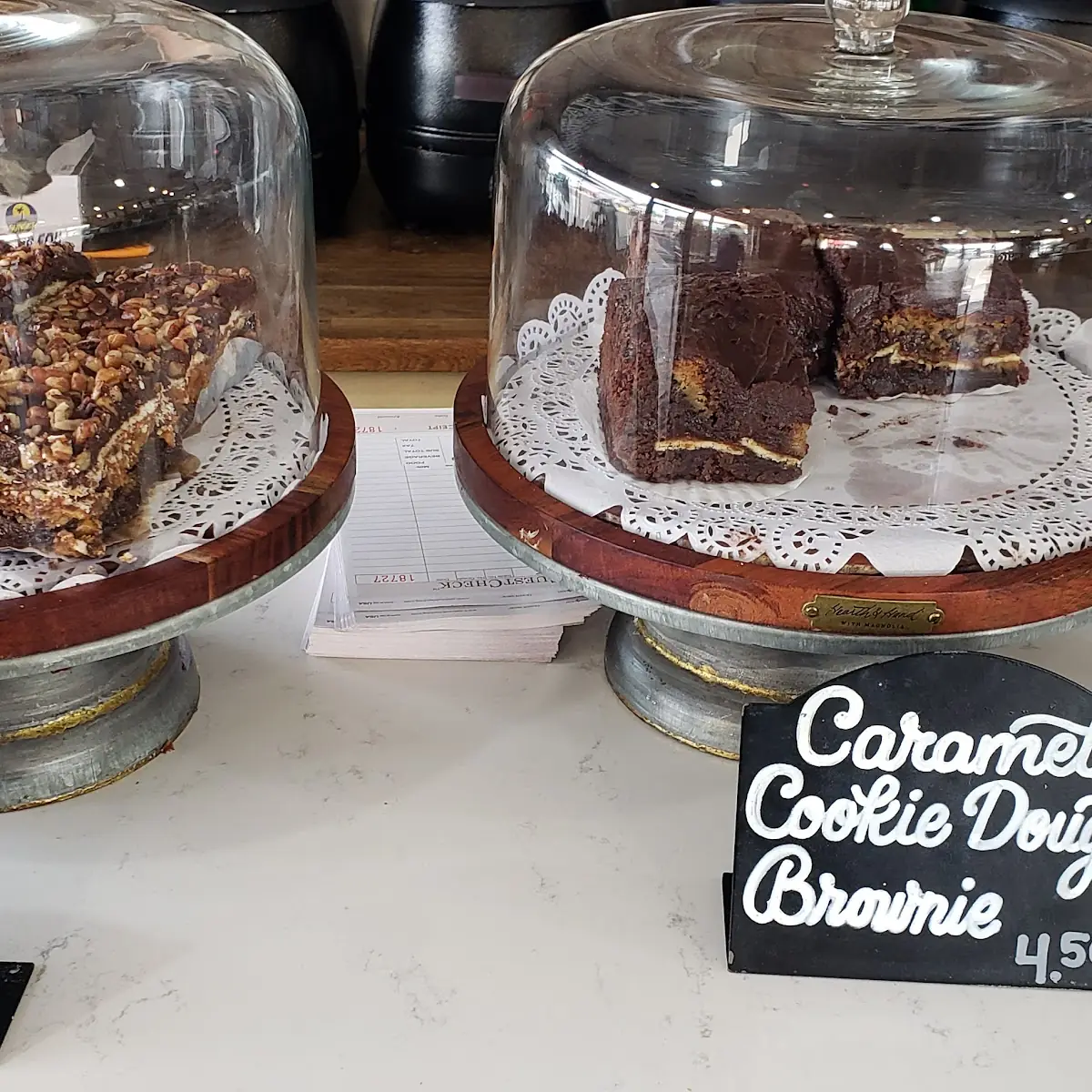 The Caramel Cookie Dough Brownie