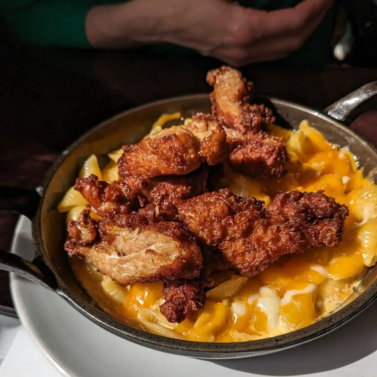 Mac and Cheese with Chicken Thigh