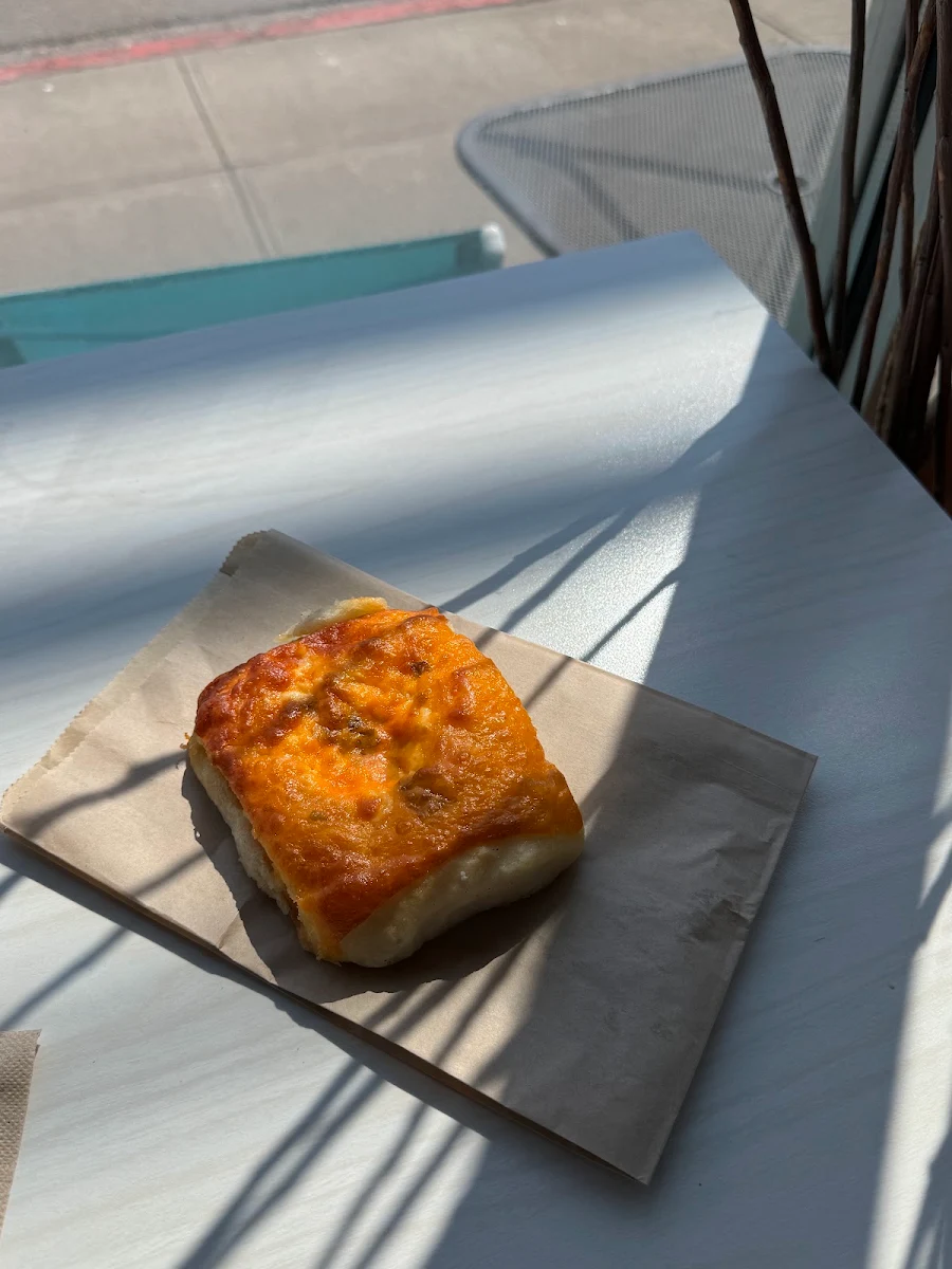 Baked Cheese Bannock, Kekuli Café Coffee- Merritt