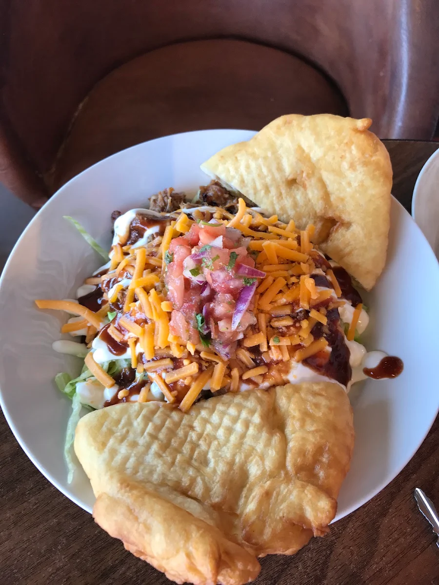 Bannock Taco, Kekuli Café Coffee- Merritt