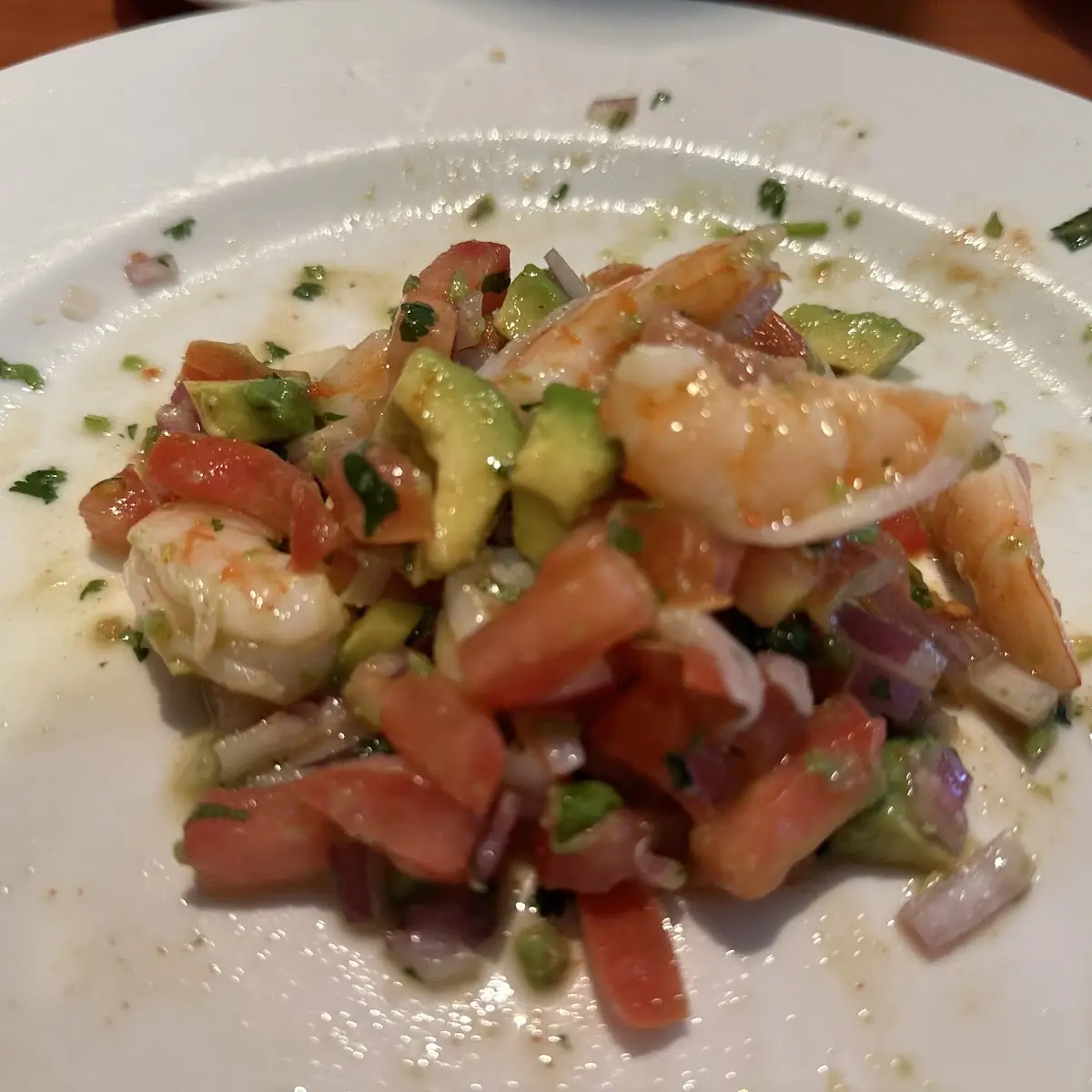 Ceviche Shrimp or Fish