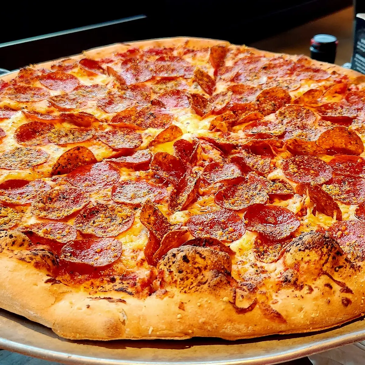 Pepperoni and Mushroom Pizza