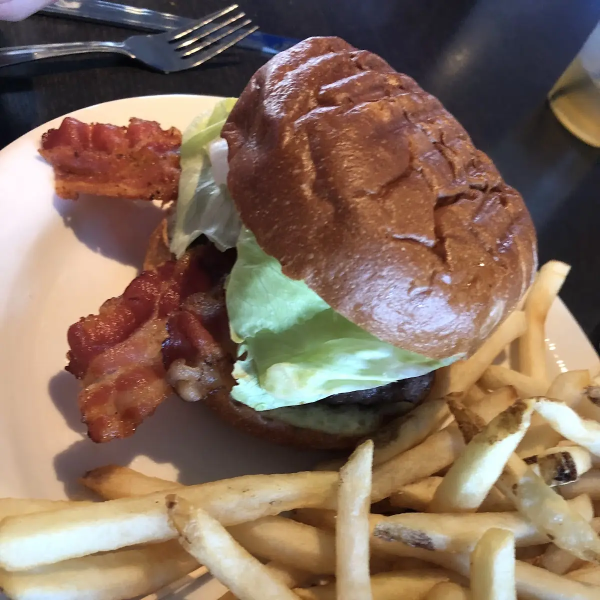 Bleu Bacon Cheeseburger